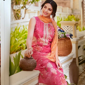 Soft Georgette Designer Unstitched Salwar