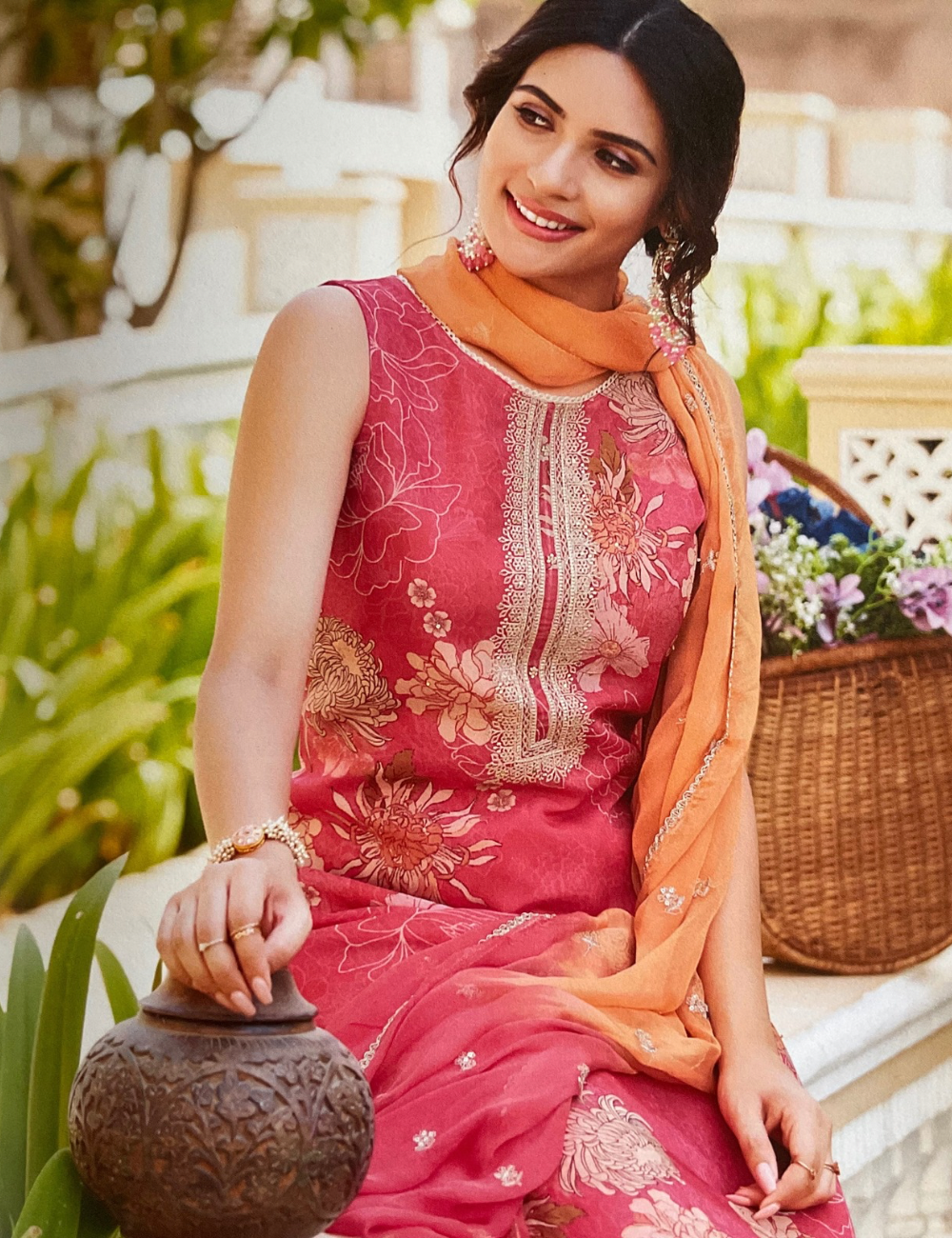 Soft Georgette Designer Unstitched Salwar